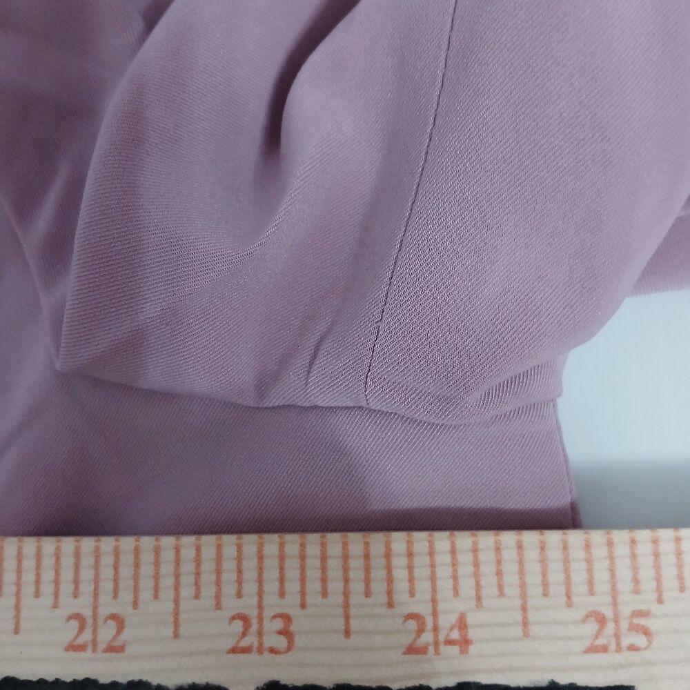 Lavender Single-Breasted Blazer Jacket - Picture 8 of 9